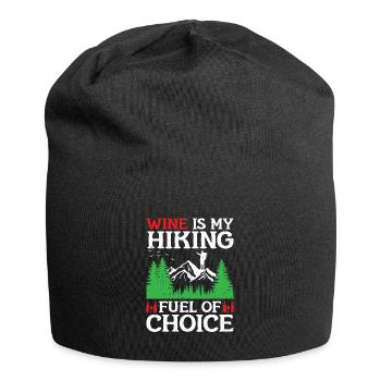 Hiking Mountaineering Trekking Nature Outdoor Alco - Jersey Beanie - black - Front