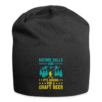Randonnée Alpinisme Trekking Nature Plein air Alco - Bonnet en jersey - noir - Devant