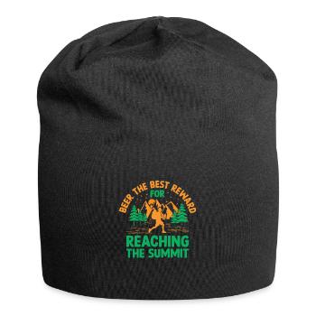 Wandern Bergsteigen Trekking Natur Outdoor Alco - Jersey-Beanie - Schwarz - Vorne