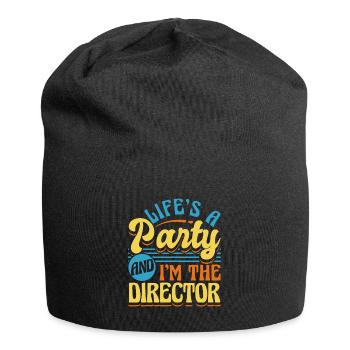 Funny Activity Director Life's A - Jersey-Beanie - Schwarz - Vorne