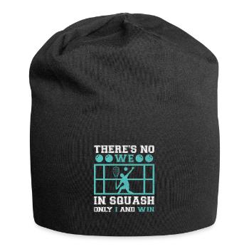 Squashspieler Squash-Tennisspieler Raquetball-Spor - Jersey-Beanie - Schwarz - Vorne