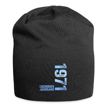 53. Geburtstag Legendärer Jahrgang 1971 53 Jahre - Jersey-Beanie - Schwarz - Vorne