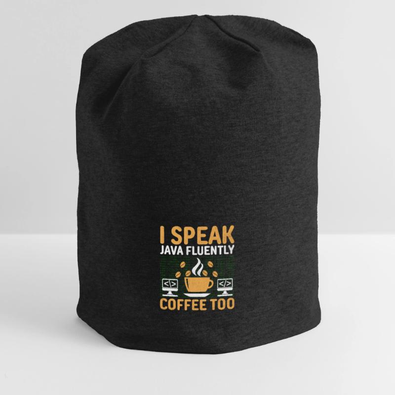 Café Codage Programmeur Codeur Développeur Nerd Coff Bonnet en jersey
