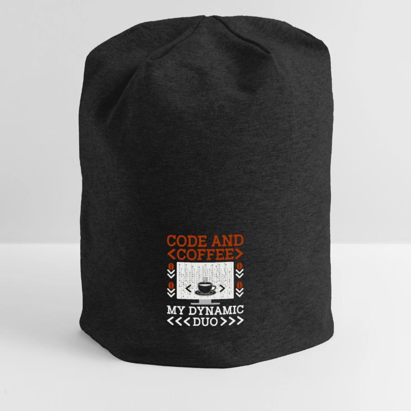 Coffee Coding Programmer Coder Developer Nerd Coff Jersey Beanie