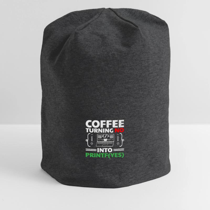 Kaffee-Codierung Programmierer Programmierer Entwickler Nerd Coff Jersey-Beanie