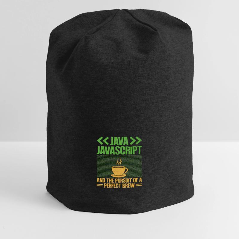 Café Codage Programmeur Codeur Développeur Nerd Coff Bonnet en jersey