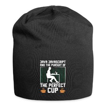 Kaffee-Codierung Programmierer Programmierer Entwickler Nerd Coff - Jersey-Beanie - Schwarz - Vorne