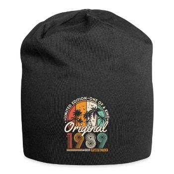 Original 1989 Vintage Retro Vintage Birthday - Jersey Beanie - black - Front
