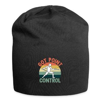 Got Point Control Zaun Fechten Schwert Fechter - Jersey-Beanie - Schwarz - Vorne