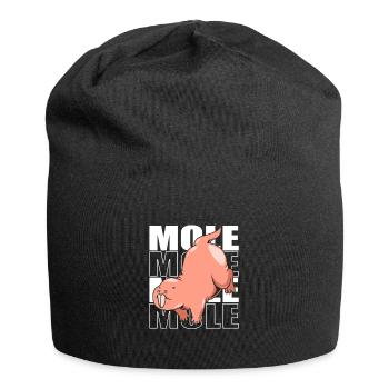 Chiot de sable - Bonnet en jersey - noir - Devant