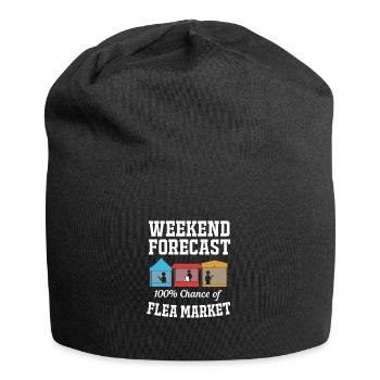 Flea market flea market - Jersey Beanie - black - Front