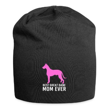 Dogue allemand - Bonnet en jersey - noir - Devant