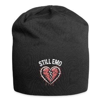 Toujours emo ! Esthétique alternative gothique emo - Bonnet en jersey - noir - Devant