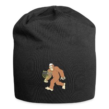 Hanukah Hanukkah Chanukkah - Jersey-Beanie - Schwarz - Vorne