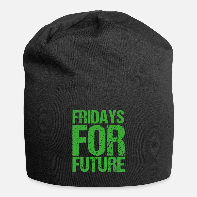 Fridays For Future - Jersey-Beanie - Schwarz