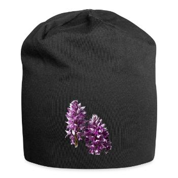 The orchid is a native orchid - Jersey Beanie - black - Front