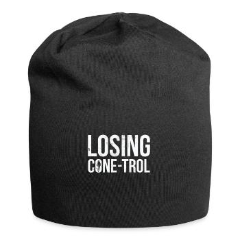 Verlust Von Cone-trol Für Gefrorenen Süßen Fan - Jersey-Beanie - Schwarz - Vorne