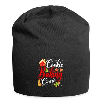 Cookie baking crew for baking or baking - Jersey Beanie - black - Front