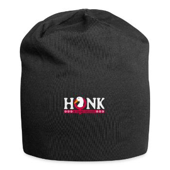 Hupen Sie, Wenn Sie Feministisches Design Für - Jersey-Beanie - Schwarz - Vorne
