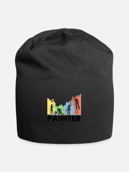 Maler-dekorateur-design Für Maler-künstler - Jersey-Beanie - Schwarz
