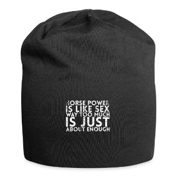 Ich Erlösche Garantien Design Für Mechaniker - Jersey-Beanie - Schwarz - Vorne