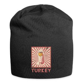 Turquie - Bonnet en jersey - noir - Devant