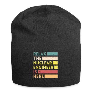 Entspannen Sie Sich, Der Nuklearingenieur Ist - Jersey-Beanie - Anthrazit - Vorne