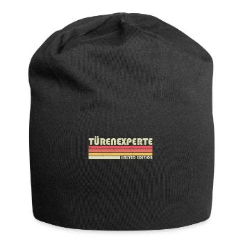 Expert en portes - Bonnet en jersey - noir - Devant