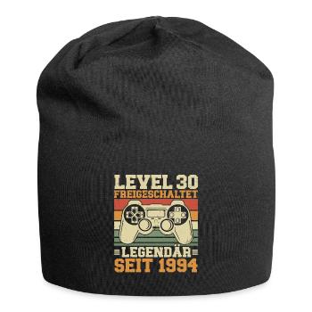 Level 30 freigeschaltet Legendär seit 1994 - Jersey-Beanie - Schwarz - Vorne