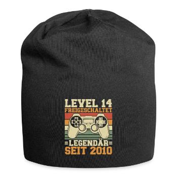 Level 14 freigeschaltet Legendär seit 2010 - Jersey-Beanie - Schwarz - Vorne