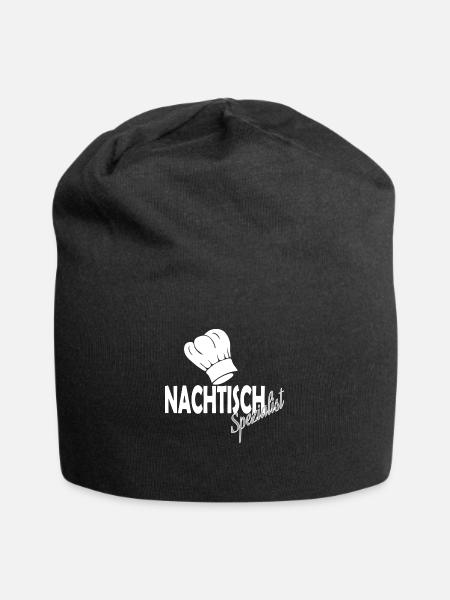 Nachtisch - Jersey-Beanie - Schwarz