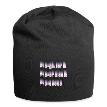 Pro Gluten Pro Choice Pro Secco - Jersey-Beanie - Schwarz - Vorne