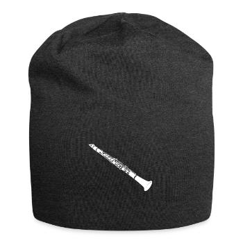 clarinette - Bonnet en jersey - charbon - Devant