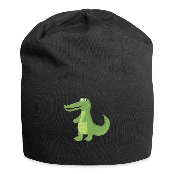 Alligator - Bonnet en jersey - noir - Devant