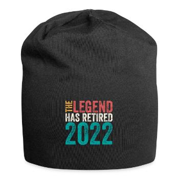 The legend is retired, retired - Jersey Beanie - black - Front