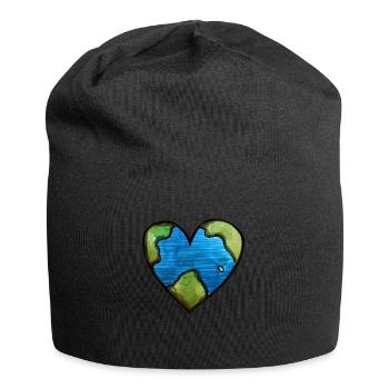 earth - Jersey Beanie - black - Front
