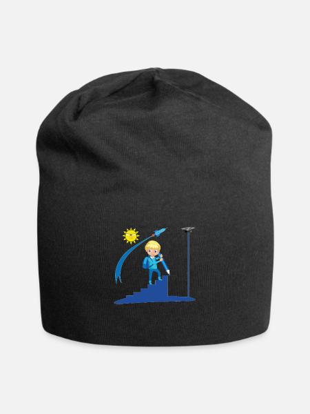 Back to school 2 - Jersey Beanie - black