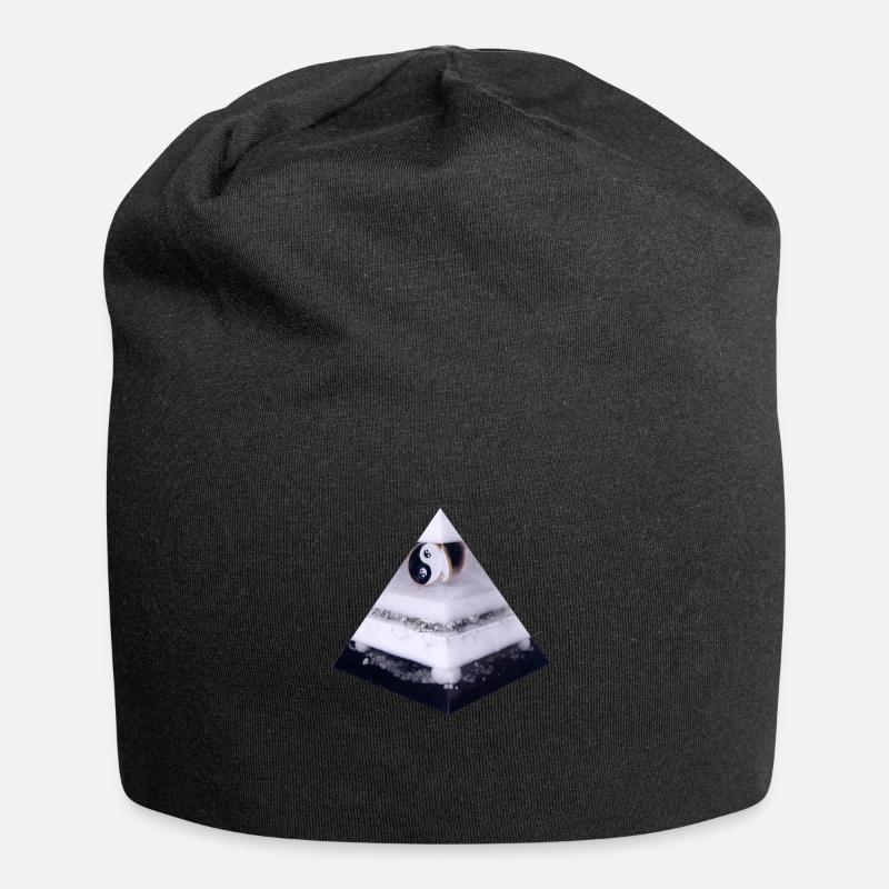 Pyramide de l’unité de polarité - Bonnet en jersey - noir