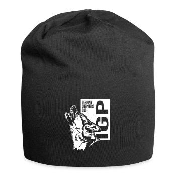 IGP German Shepherd Dog Dog Sport Dog Wilsigns - Jersey Beanie - black - Front