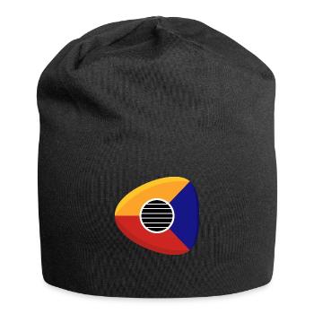 Guitar guitarist plecktrum gift guitarist - Jersey Beanie - black - Front