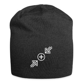 arrow - Jersey Beanie - charcoal grey - Front