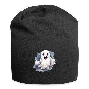Gespenst - Jersey-Beanie - Schwarz - Vorne