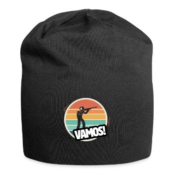 Vamos Titte Retro - Jersey-Beanie - Schwarz - Vorne
