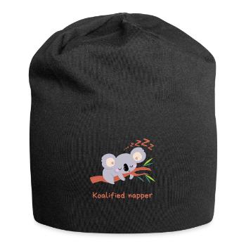 Koalified napper - Jersey Beanie - black - Front