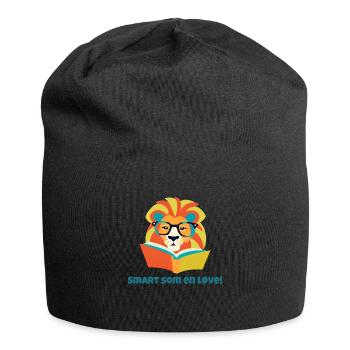 Smart As A Lion - Jersey Beanie - black - Front