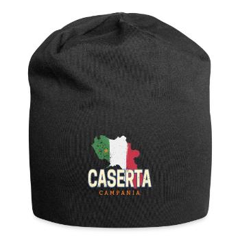 Caserte Italie Rétro Campanie Carte Murale Vintage - Bonnet en jersey - noir - Devant