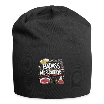 La science avec passion - Bonnet en jersey - noir - Devant