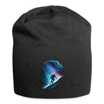 Snowboarding Galaxies - Snowboarders - Bonnet en jersey - noir - Devant