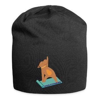 dog sports series - DOG FITNESS - Jersey Beanie - black - Front