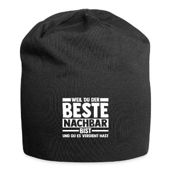 Neighborhood Best Neighbor - Jersey Beanie - black - Front